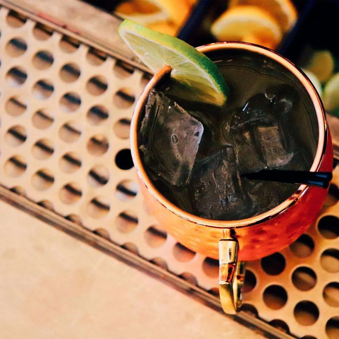 Cocktail being prepared at the favorite bistro Las Vegas