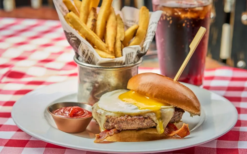 Hangover Burger Breakfast