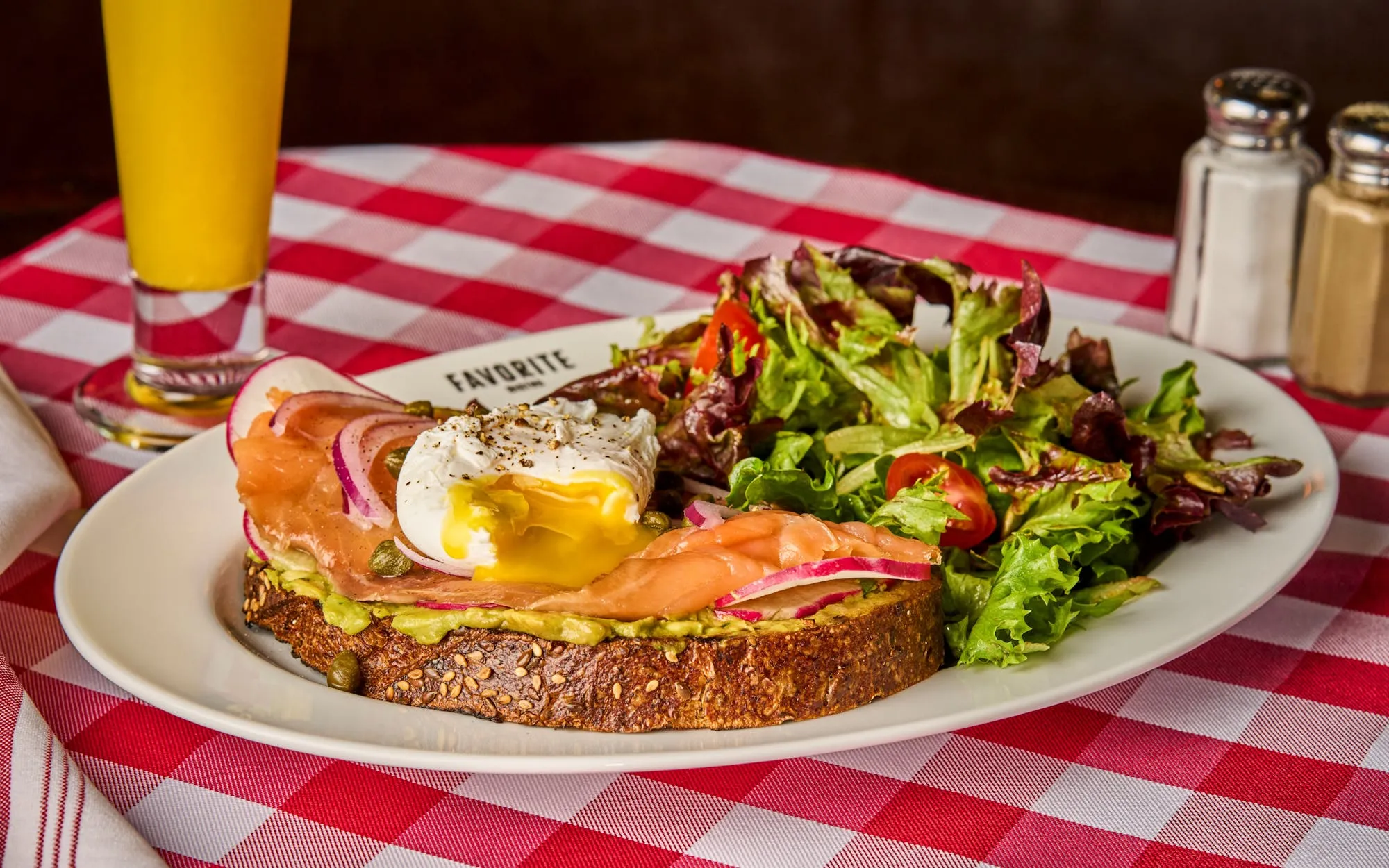 Smoked Salmon Avocado Toast Breakfast