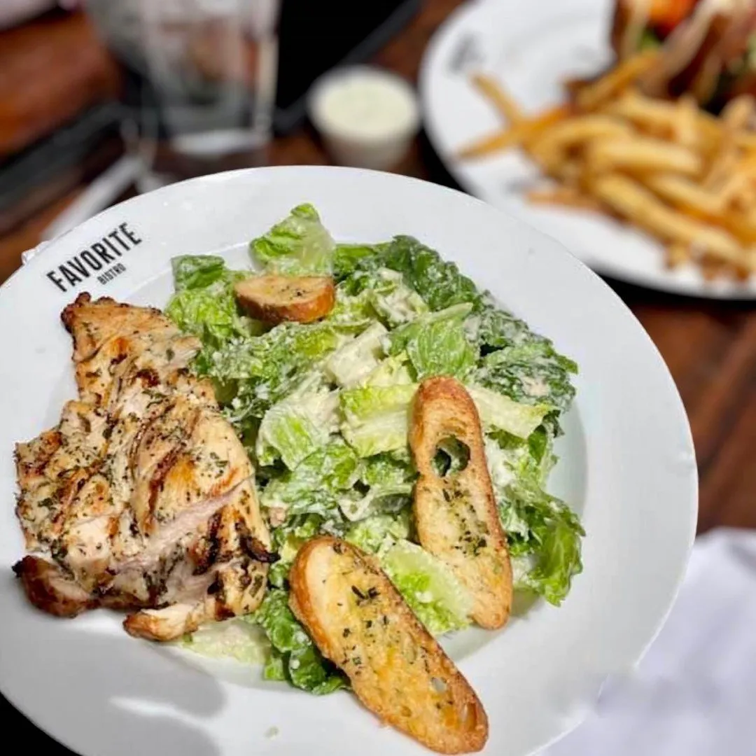 Cesar Salad On The Linq Promenade Favorite Bistro Las Vegas