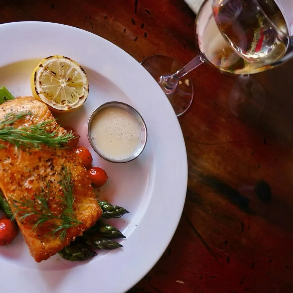 Grilled Seared Salmon